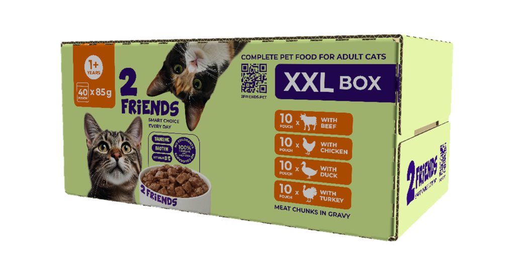 40 pouches per box (3,4 kg)